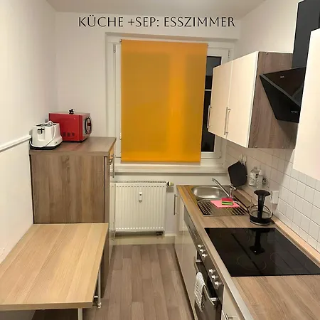 Apartment Stayinn -3 Zimmer, 6 Betten, Kueche Und Duschbad, Ideal Fuer Monteure